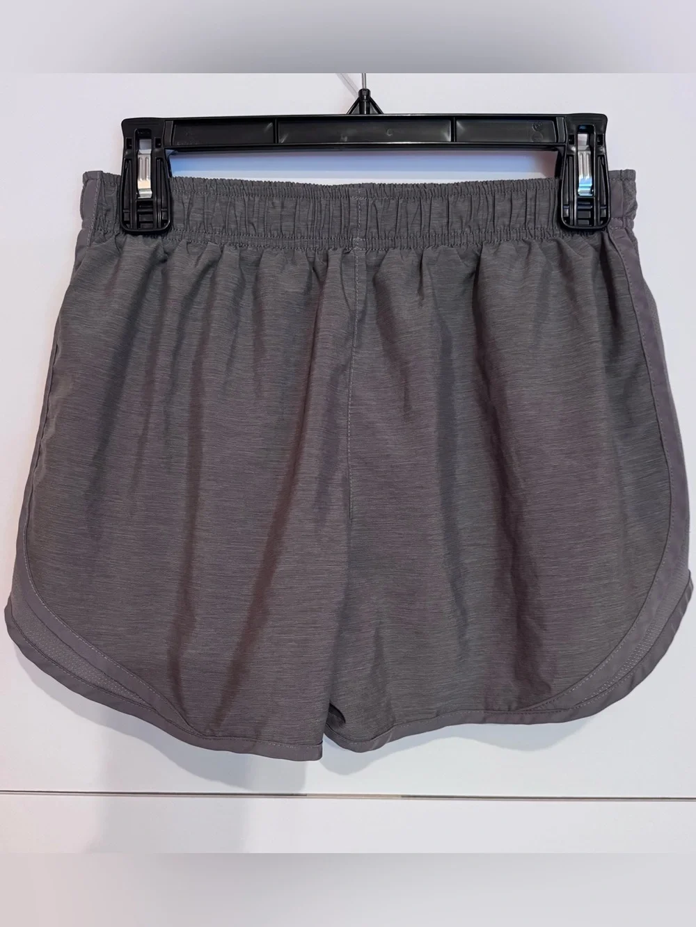 Nike Dri-FIT‎ Running Shorts Gray Medium Tempo Style with Liner